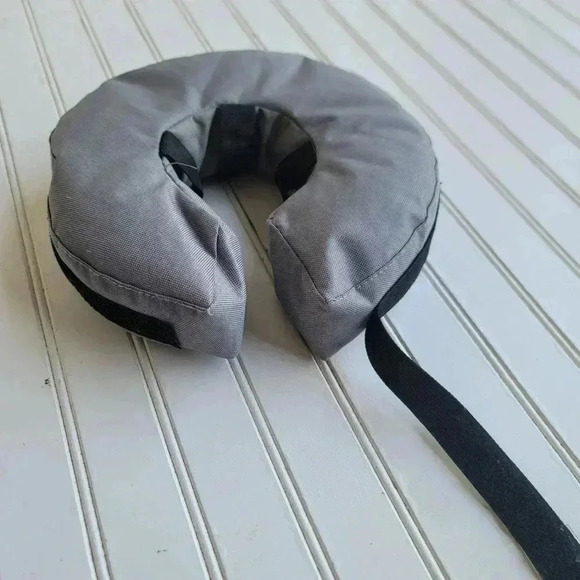 ZenPet Comfortable Recovery Collar for Dogs & Cats Inflatable Small Gray - Picture 11 of 14